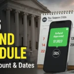 IRS Refund Schedule 2026 – See Amount & Estimated Dates in USA