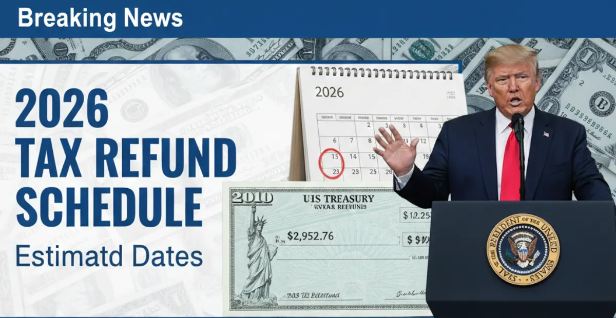 IRS Tax Refund Schedule 2026: Expected Payment Dates Explained