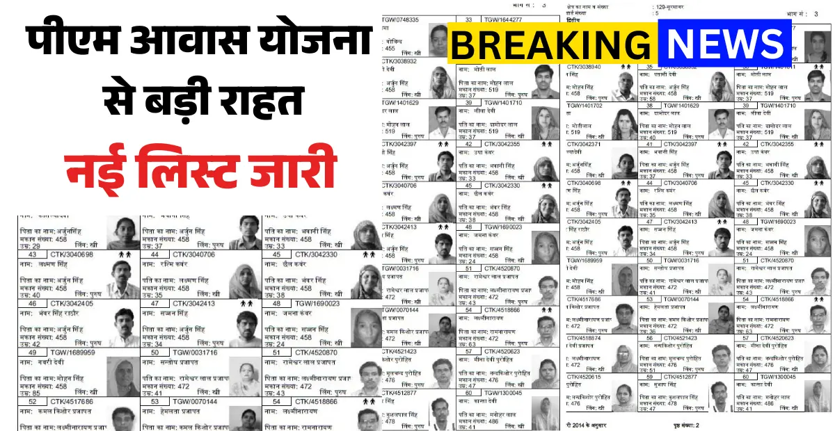 PM Awas Notice Update